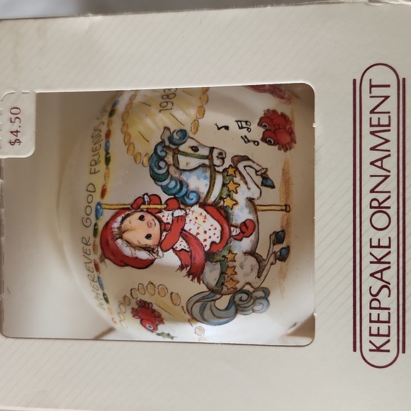 Betsey Clark 1983 Keepsake glass ornament for Hallmark - Picture 8 of 9